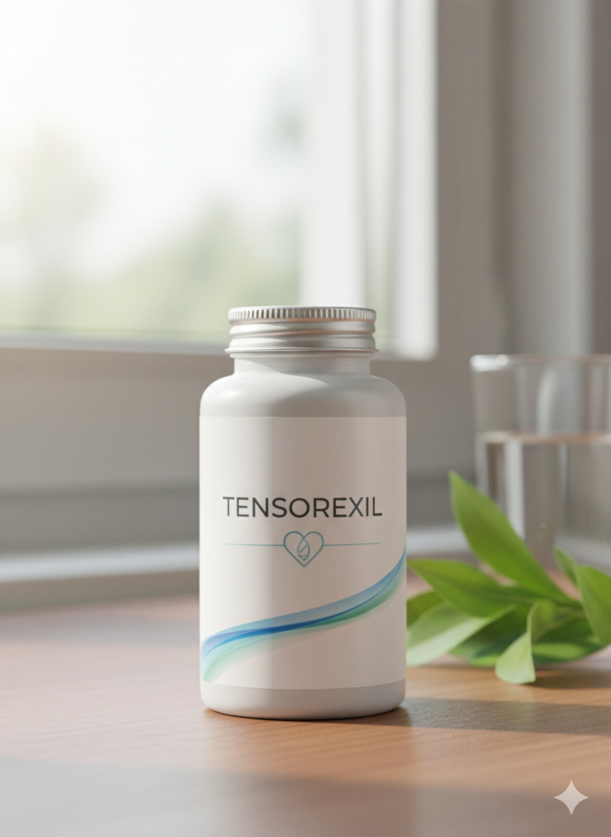 Tensorexil dietary supplement bottle